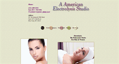 Desktop Screenshot of americanelectrolysisstudio.com